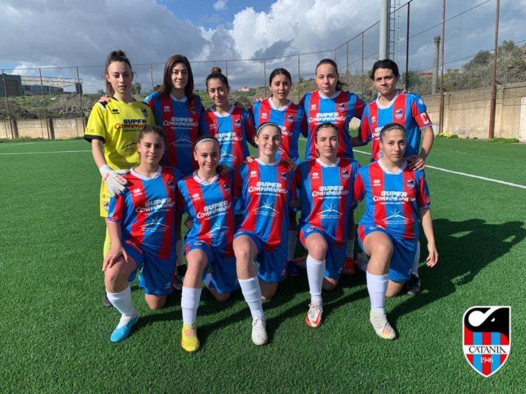 CATANIA FEMMINILE: primo posto nel girone e accesso ai quarti di finale dei playoff