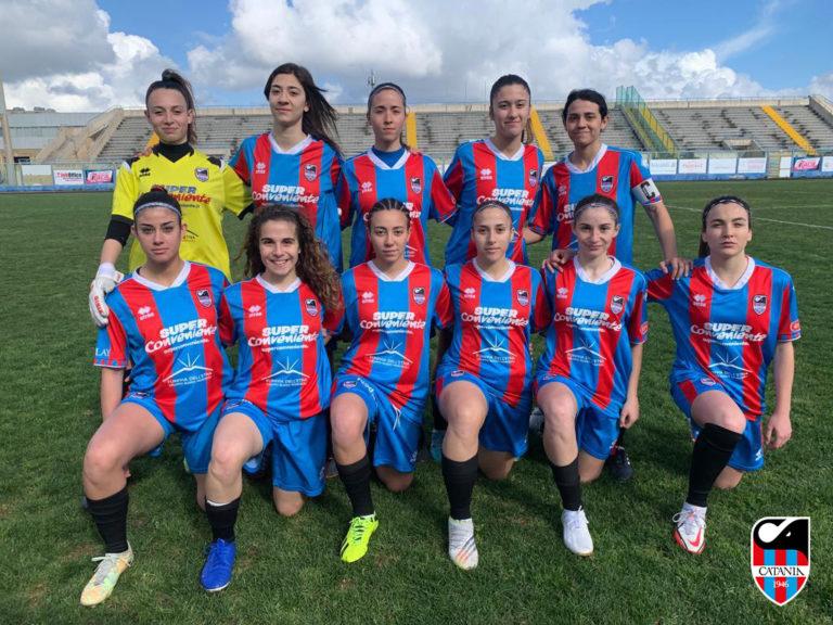 CATANIA FEMMINILE: le rossazzurre accedono alla finale regionale della Coppa Italia Eccellenza