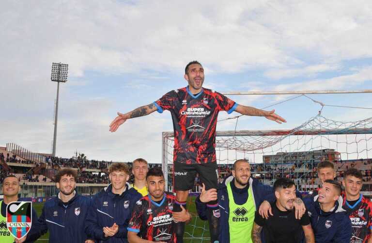 CATANIA: rossazzurri più presenti nella storia, Lodi al quinto posto