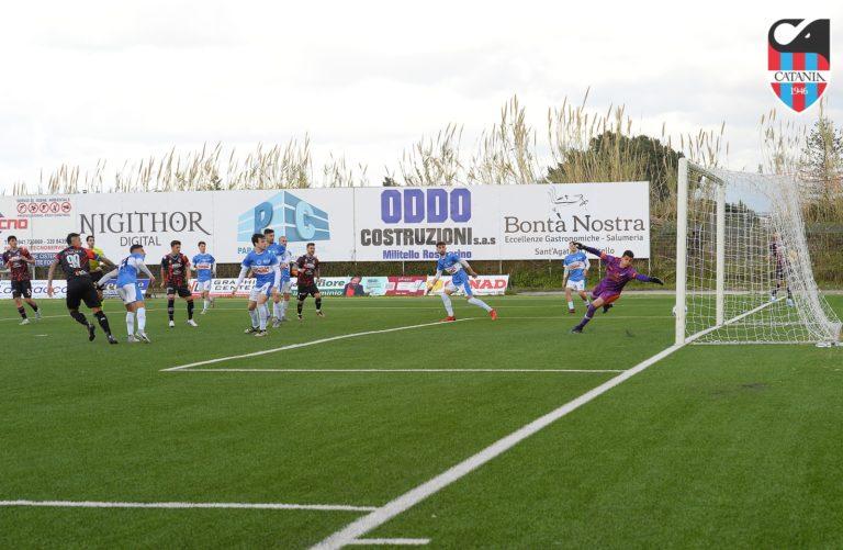CITTA’ DI SANT’AGATA: “Festa di sport. Tenuto sotto pressione il Catania nel primo tempo”