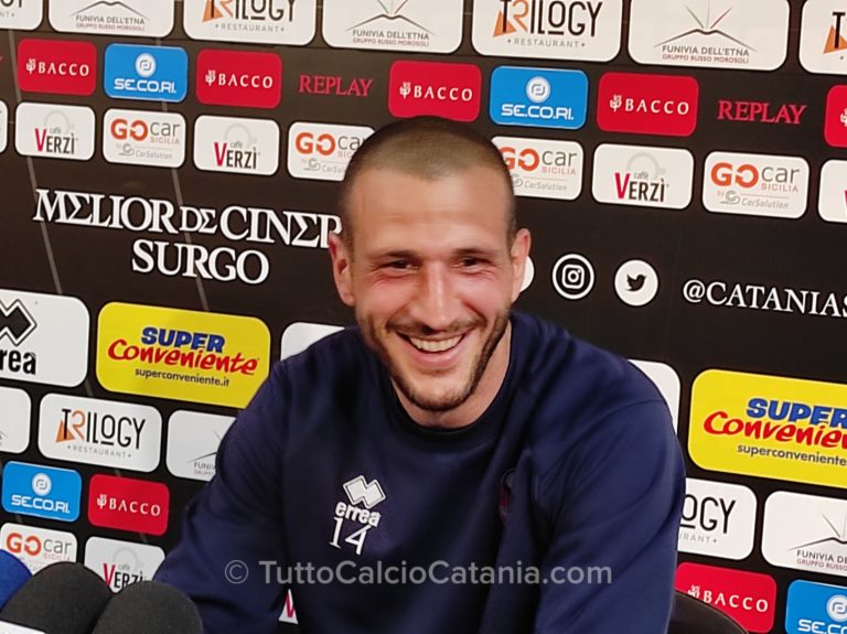 LITTERI: “Io sto bene, decide il mister se farmi giocare. Catania il mio sogno, spero di rimanere”