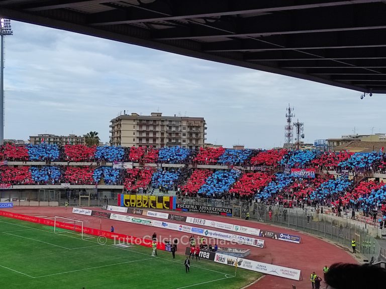 CATANIA-LAMEZIA: 18mila spettatori ufficialmente presenti al “Massimino”