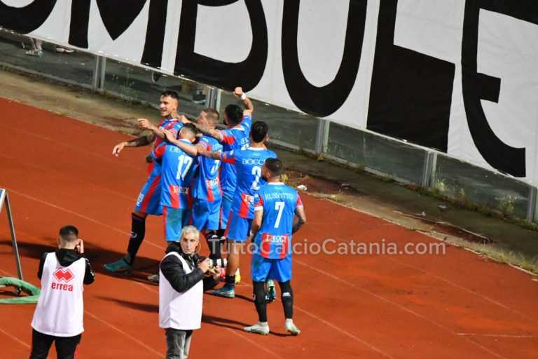 CATANIA-SANTA MARIA CILENTO (Video): le azioni salienti della partita