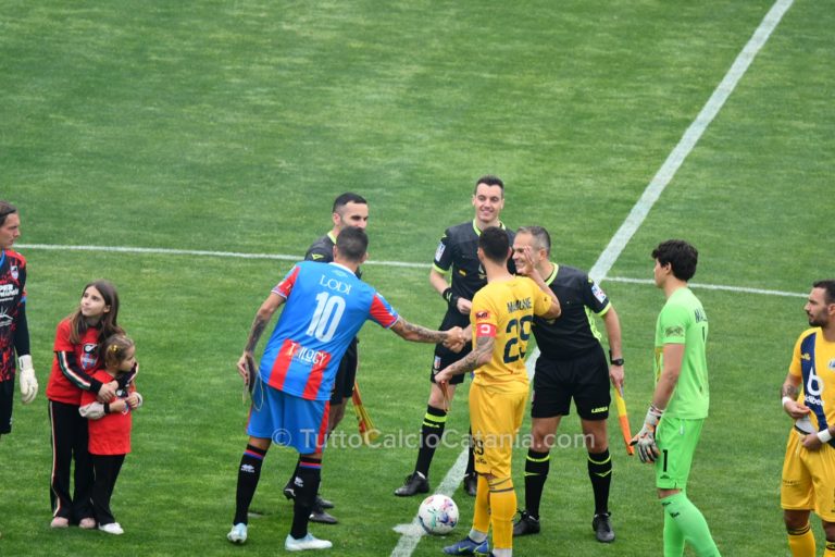 CATANIA 2-0 LAMEZIA TERME: tabellino e numeri incontro