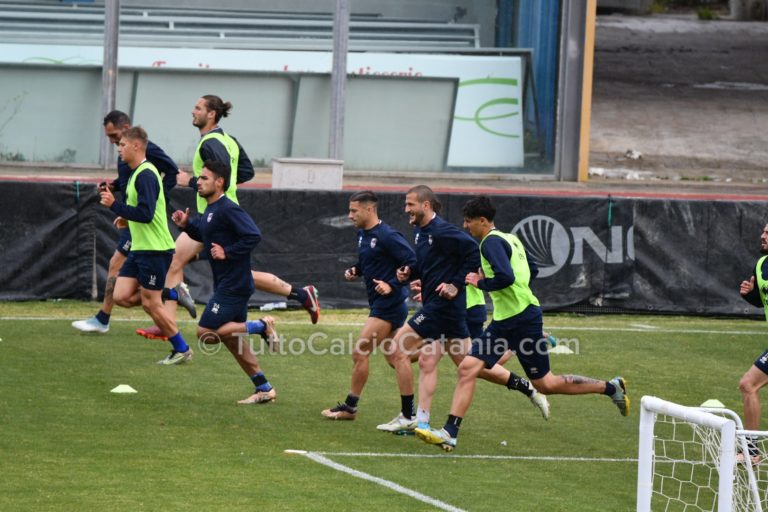 QUI CATANIA: allenamenti ripresi. Jefferson e Palermo in dubbio