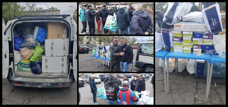 CURVA SUD CATANIA: “Raccolta vestiti per bambini ospitati dalle Case Famiglia, iniziativa andata ben oltre le più rosee aspettative”