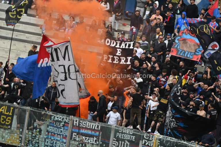 CATANIA-SORRENTO: il dato ufficiale del numero di spettatori al “Massimino”