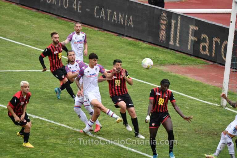 CATANIA-SORRENTO (Video): le azioni salienti della partita