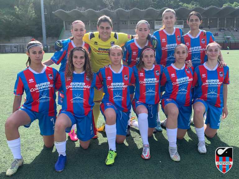 CATANIA FEMMINILE: semifinale playoff andata, cinquina rossazzurra a Brolo