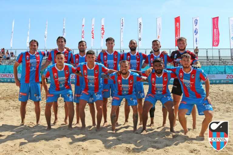 BEACH SOCCER: Catania SSD sconfitto dalla Happy Car Sambenedettese