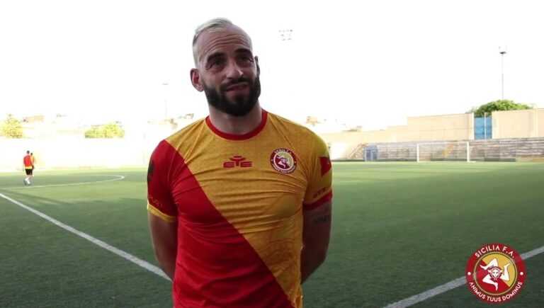 NAZIONALE SICILIANA: l’ex Catania Curiale regala alla Trinacria la Sikelia Cup        