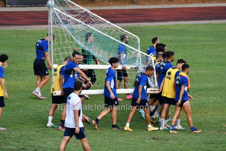 CATANIA: conclusa la seconda settimana di ritiro, i calciatori a disposizione