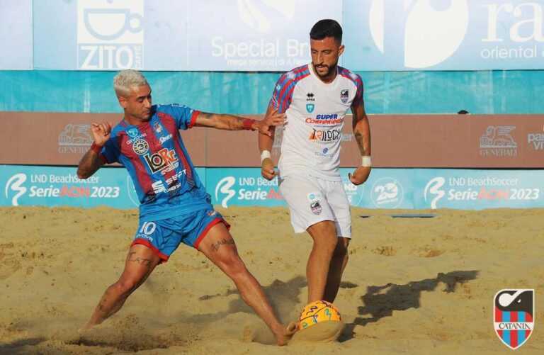BEACH SOCCER: Catania, venerdì sarà ancora derby. In palio un posto in semifinale