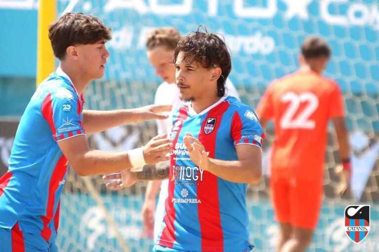 BEACH SOCCER: Coppa Italia U20, il Catania conclude al quarto posto