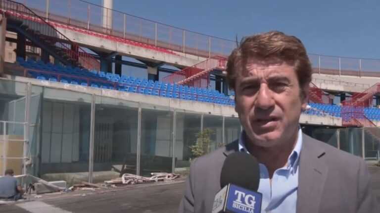 ASS. PARISI: “Primi seggiolini in Curva Nord e posa della prima zolla, lavori stadio procedono spediti”