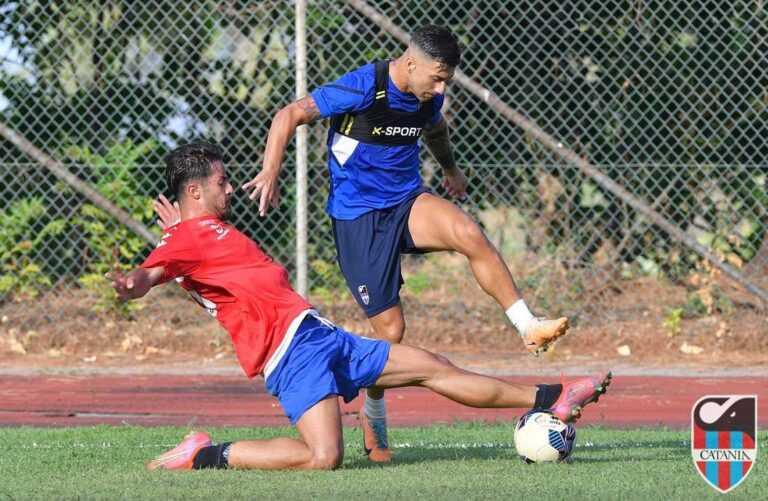 QUI RAGALNA: allenamento congiunto, poker del Ragusa e tanto lavoro ancora per il Catania