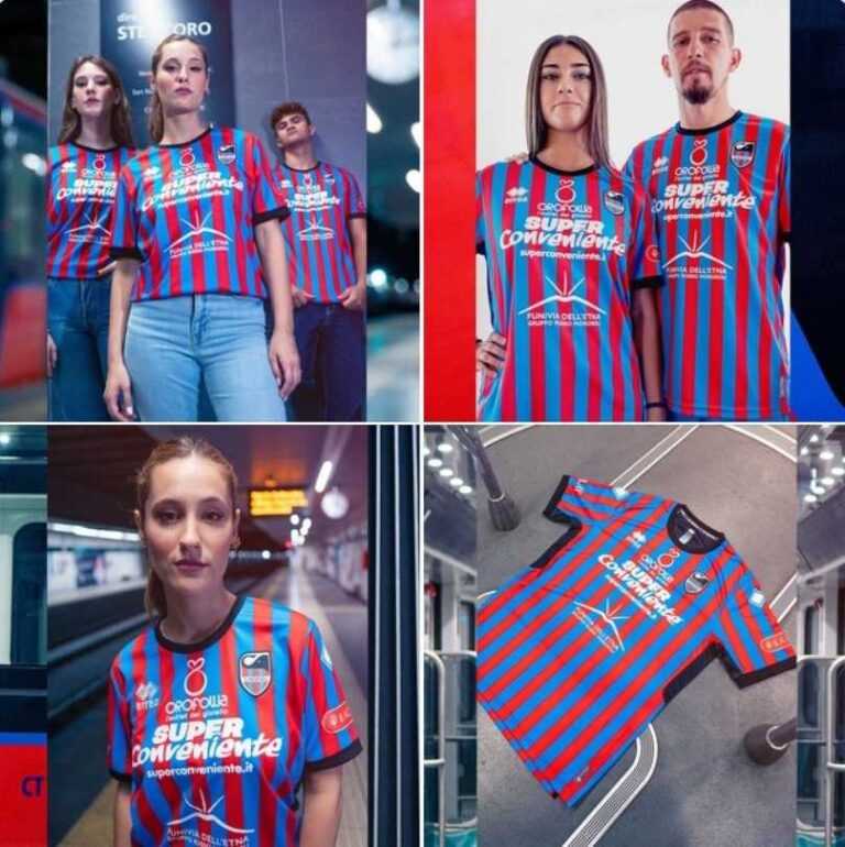 ERREA’ SPORT: “Maglia Catania disponibile nei negozi dal 9 agosto”