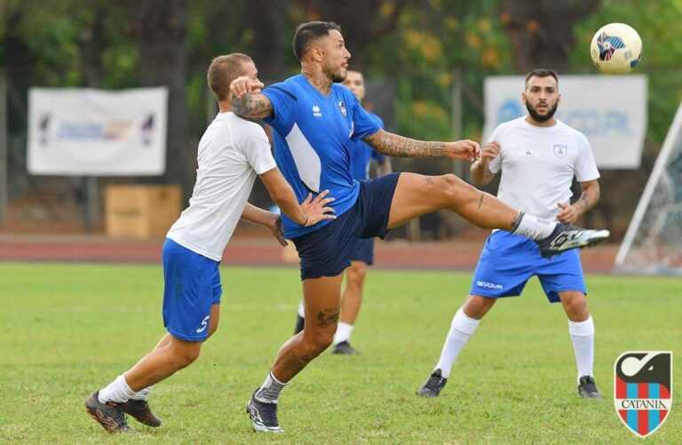 CATANIA – CALATABIANO (Video): le azioni salienti del test match