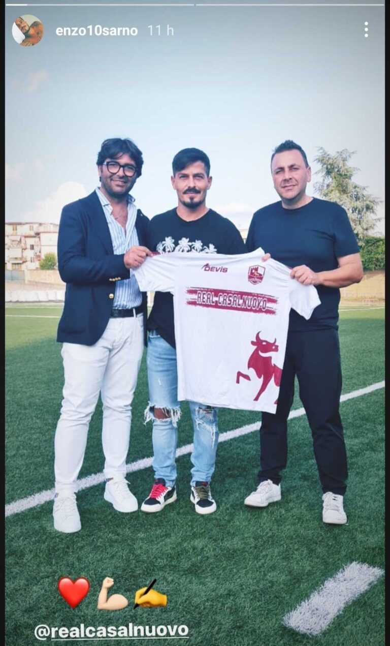 EX ROSSAZZURRI: Sarno comincia l’esperienza al Real Casalnuovo