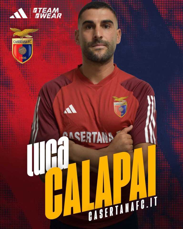 EX ROSSAZZURRI – Calapai: “Casertana, grazie per l’opportunità. Piazza calda e affamata”