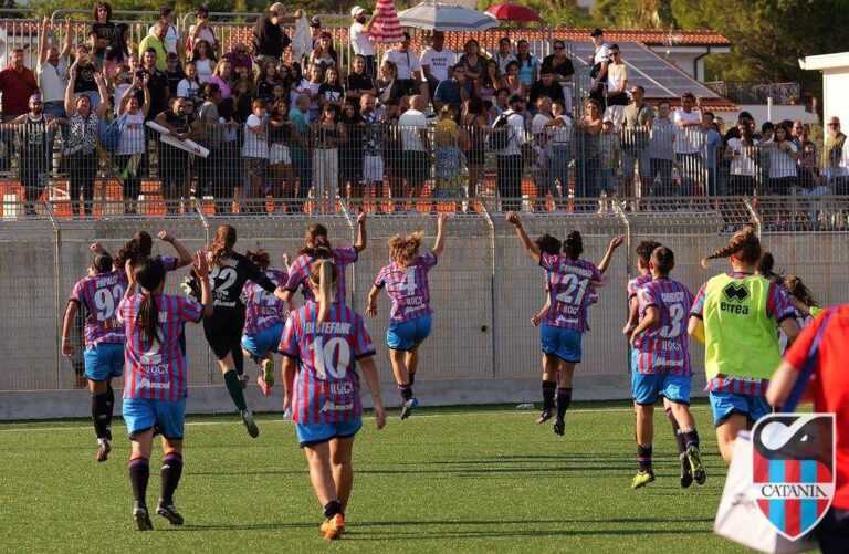 LA SICILIA: “Catania Femminile, grande esultanza rossazzurra a Palermo”