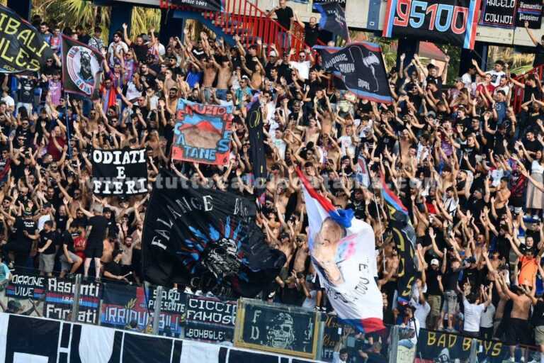 VERSO CATANIA-CROTONE: domenica torneranno striscioni, bandiere e stendardi al “Massimino”