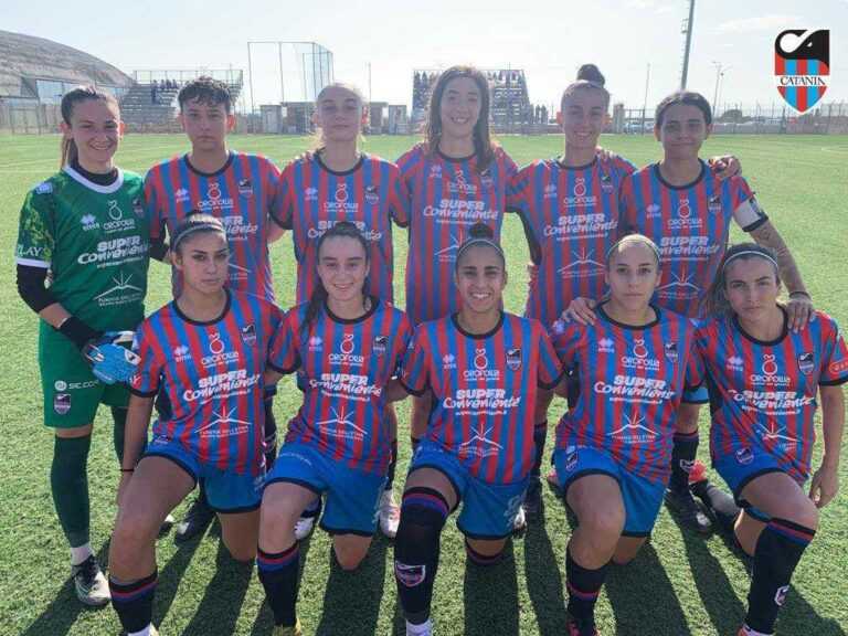 CATANIA FEMMINILE: sconfitta sul campo della Salernitana