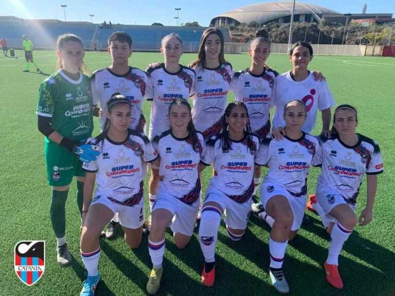 CATANIA FEMMINILE: le rossazzurre rialzano la testa