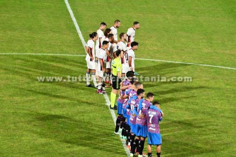 CATANIA 3-3 CROTONE (3-2 ai rigori): tabellino e statistiche partita