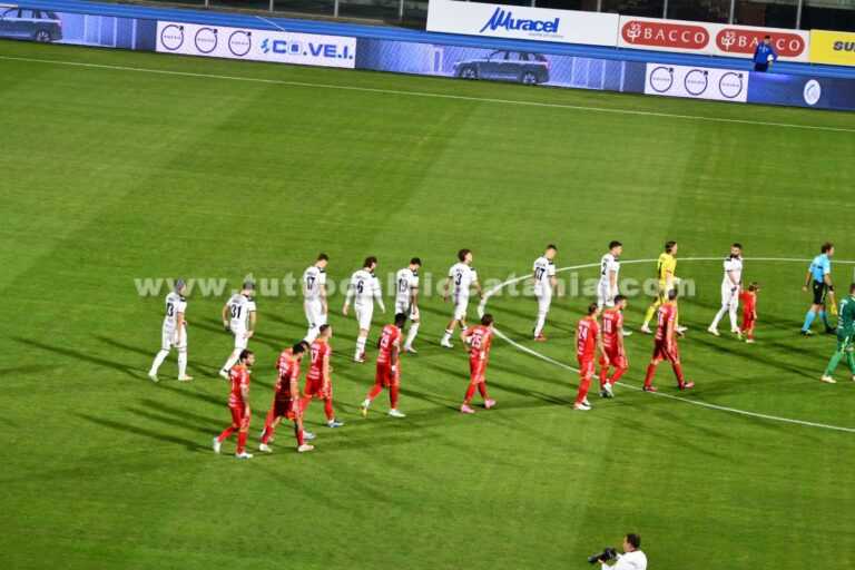 CATANIA 3-2 PICERNO: tabellino e numeri incontro