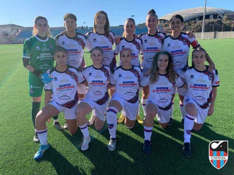 CATANIA FEMMINILE: pari interno contro il Lecce