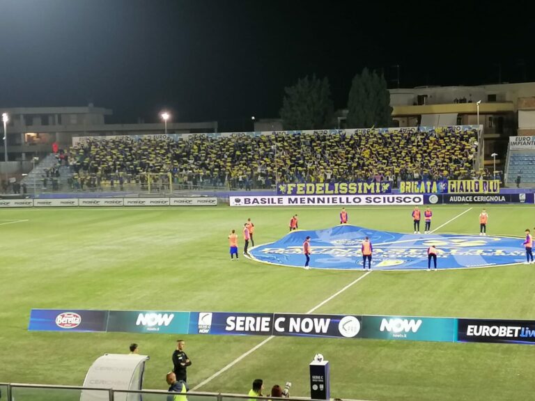CERIGNOLA 1-0 CATANIA: tabellino e numeri incontro