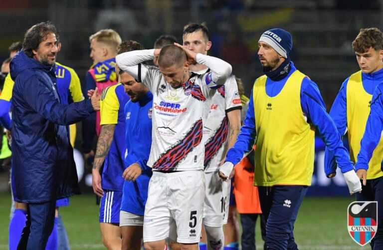 LA SICILIA: “Catania, ancora un tonfo. La squadra si siede nel secondo tempo”