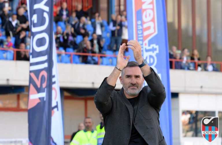LA SICILIA – Lucarelli: “Dicono che sembravo Mazzone. Gli applausi del ‘Massimino’ mi hanno emozionato tanto”