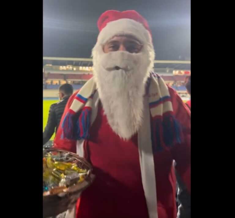 CATANIA: Babbo Natale in Tribuna B