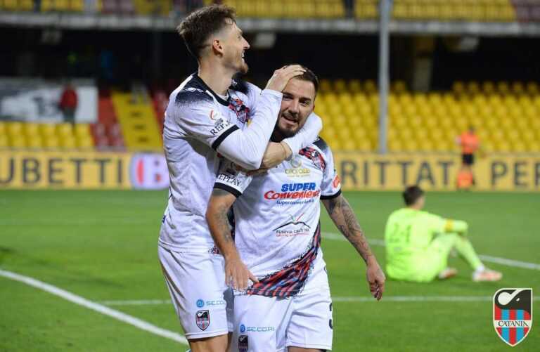 BENEVENTO-CATANIA (Video): ecco gli highlights della sfida