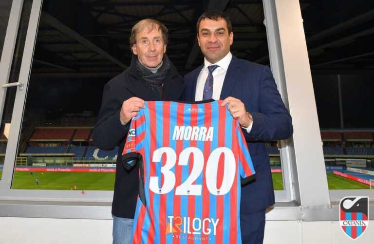 EX ROSSAZZURRI – Morra: “Catania, sarà molto importante il mercato di gennaio. Dal pubblico spinta enorme, i giocatori devono dare il massimo”