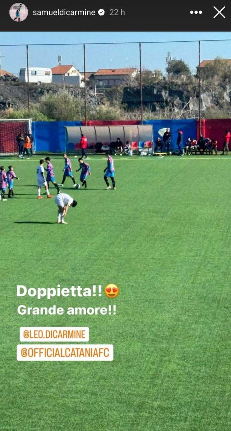 LA SICILIA: “Curiosità, a segno anche il figlio di Di Carmine nelle giovanili del Catania”