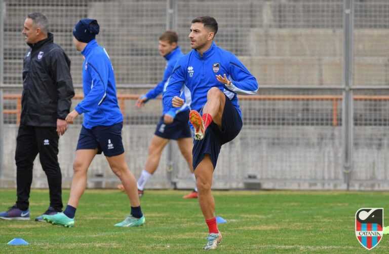 QUI CATANIA: allenamenti con De Luca e Di Carmine