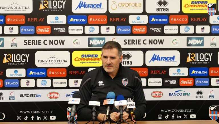 LUCARELLI: “Col Monopoli motivazioni e spirito di sacrificio. Dobbiamo trovare costanza di gol”