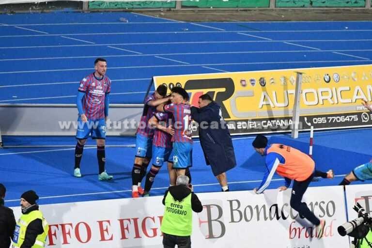 CATANIA 2-0 RIMINI: tabellino e statistiche partita
