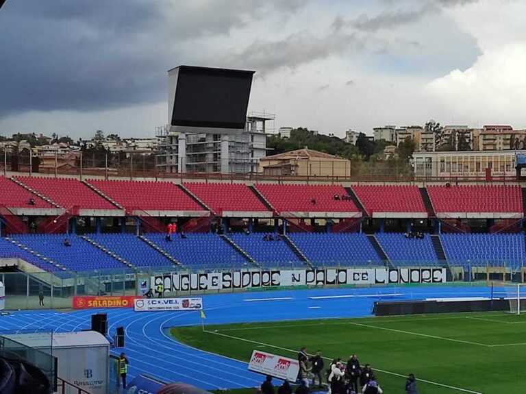 CATANIA-JUVE STABIA: biglietti in vendita da martedì 13 febbraio