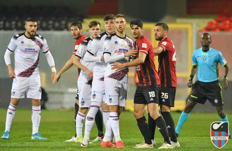 STATISTICHE: Catania, fuori casa primo gol e primo punto del 2024