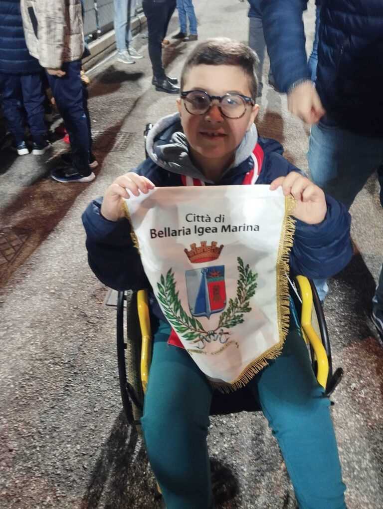 FILIPPO: “piccolo grande esempio di forza e coraggio”, omaggio del Comune di Bellaria Igea Marina