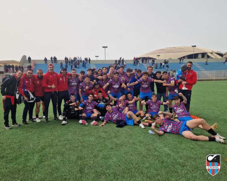GIOVANILI CATANIA: Primavera matematicamente in testa alla classifica del girone B