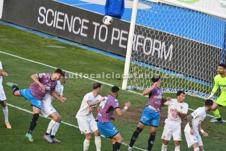 CATANIA 1-0 BENEVENTO: tabellino e statistiche partita