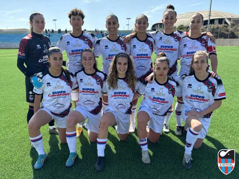 CATANIA WOMEN: poker rifilato all’Eugenio Coscarello Castrolibero