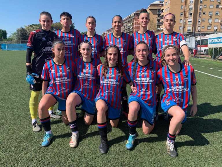 CATANIA WOMEN: pareggio con il Grifone Gialloverde