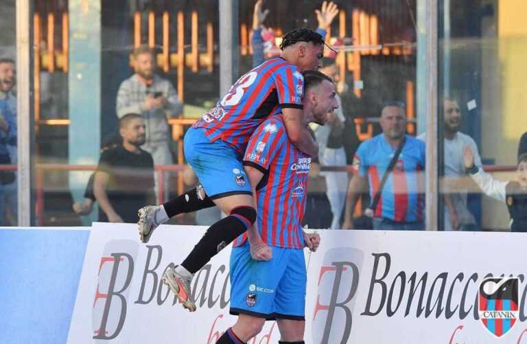 CATANIA-BENEVENTO (Video): ecco gli highlights della sfida