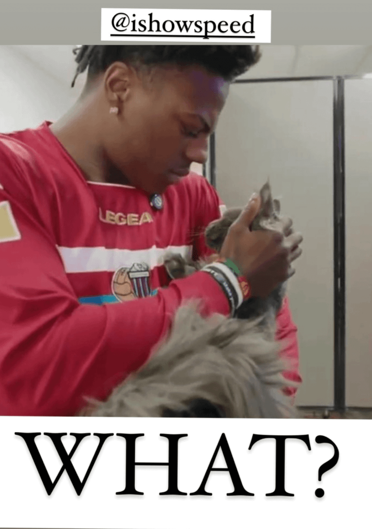 LA SICILIA: “IShowSpeed, il rapper americano che ama vestire anche… rossazzurro”